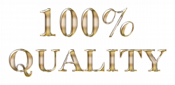 Clipart - 100 Percent Quality Typography Enhanced No Background