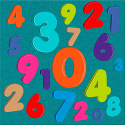 Custom Homemade Numbers Clipart Set 100 PNG files each number ...