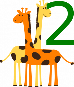Two Giraffes Animals Clip Art at Clker.com - vector clip art online ...