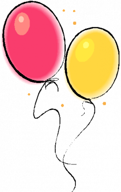 Birthday balloons clip art free clipart images 2 - Clipartix