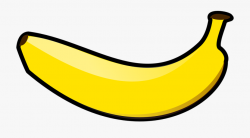2 Clipart Banana - Clipart Of A Banana #72547 - Free ...