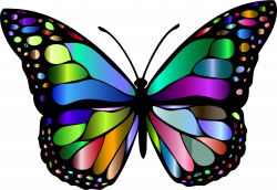 Clipart - Monarch Butterfly 2 Variation 3