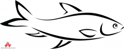 Outline Of Fish Fish Outline Clipart 2 Wikiclipart Free Chiba ...