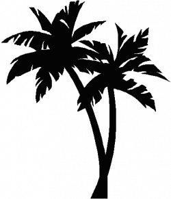 Palm tree clip art 2 image - Clipartix