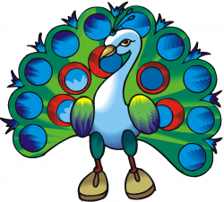 Free Peacock Clipart