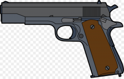 Pistol Firearm Clip Handgun Clip art - Cartoon Gun Cliparts png ...