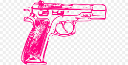 Firearm Pistol Clip Handgun Clip art - Pink Gun Cliparts png ...