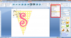 How to Make a Bunting Banner in Word {with Clip Art Tips and Tricks}