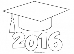 28+ Collection of Graduation Cap Clipart Black And White | High ...