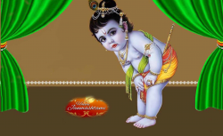 Happy Krishna Janmashtami HD Cover Picture for Facebook & Google ...