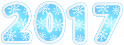 2017 with Snowflakes PNG Clipart Image | Gallery Yopriceville ...