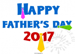 Happy Father's Day 2017 Images | Coloring Page