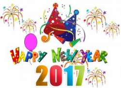 _*) Happy New Year 2017 ClipArt Free Download