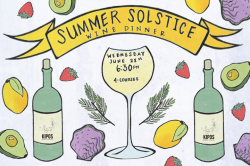 Summer Solstice Wine Dinner ‹ Kipos
