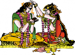 indian wedding clipart colour 2 | Clipart Station