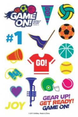 VBS 2018 Theme Stickers 10 Sheets - LifeWay
