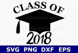 Class of 2018 SVG / Graduation 2018 SVG / Graduation Cap svg /