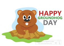 groundhog day clip art weather clipart ground hog day clipart 7117 ...