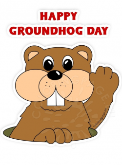Inspirational Of Groundhog Day Clipart Black And White - Letter Master