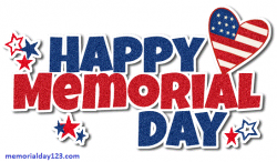 Animated* Memorial Day Clipart Images, Black and White, Free | Happy ...