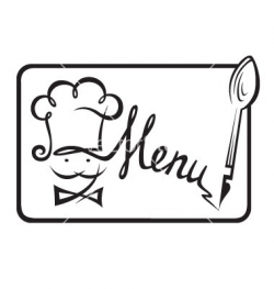 Restaurant Menu Clipart Black And White | Menu And Resume intended ...