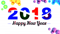 Free Happy New Year 2018 Clipart - Wish You A Very Happy New Year ...