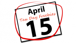 April 15 Tax Day Freebies Clipart