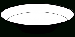 Bowl Clipart Black And White | Writings and Essays