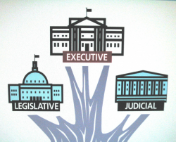 Bulding clipart executive branch - Pencil and in color bulding ...