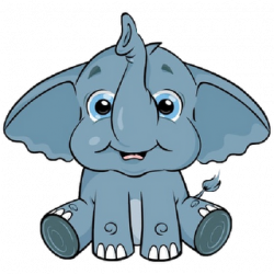 Cute Baby Elephant Clip Art | Baby Elephant Page 3 - Cute Cartoon ...