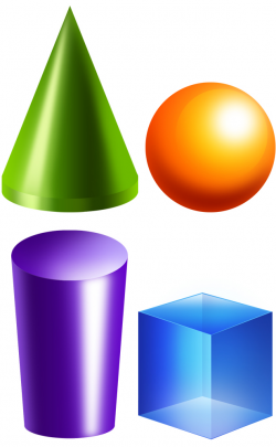 Solid shapes clipart - Clipground