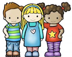 Cute kid clipart boys and girls together on holly - Clip Art Library