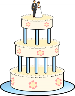 Wedding Cake Clipart - Free Graphics for Weddings