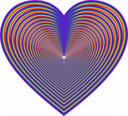 Clipart - Rainbow Heart 3