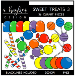 Sweet Treats 3 Clipart {A Hughes Design} by Ashley Hughes - A Hughes ...