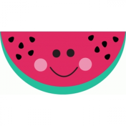 Silhouette Design Store - View Design #39709: happy watermelon