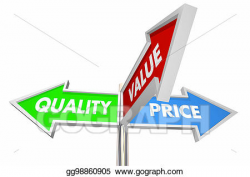 Stock Illustration - Quality price value 3 way signs best choices 3d ...