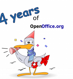 Clipart - Otto 4 year celebration