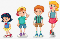 4 Children, Student, Boy, Girl PNG Image and Clipart for Free Download