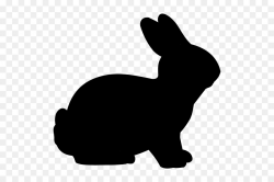 Rabbit Silhouette Clip Art at GetDrawings.com | Free for personal ...