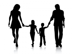 Family Picture Silhouette at GetDrawings.com | Free for personal use ...