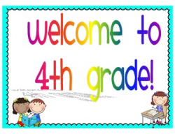 Welcome to 4th Grade Signs by lovingliteracy | Teachers Pay Teachers