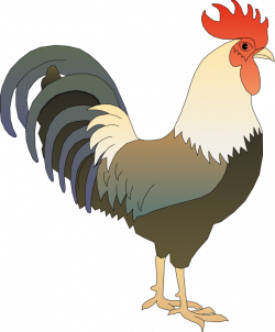 Free rooster clipart - Clipart Collection | Rooster calling, black ...