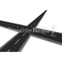 Four Way Intersection - Education and School - Great Clipart for ...