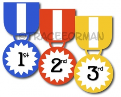 Awards Clip Art: Ribbons, Medals, & Trophies for Commercial Use by ...