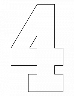 Number 4 Free Download Clip Art - carwad.net