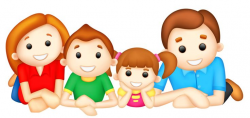 family clipart 4 people 2 daughters 9 | Clipart Station
