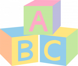 Alphabet Baby Block Clipart
