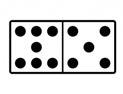 Domino With 7 Spots & 5 Spots | ClipArt ETC