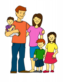 28+ Collection of 5 Member Family Clipart | High quality, free ...